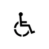 30" Handicap Stencil for Parking Lots and Asphalt 30" Handicap Stencil for Parking Lots and Asphalt