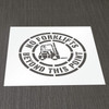 NO FORKLIFTS BEYOND THIS POINT 24" Safety Stencil