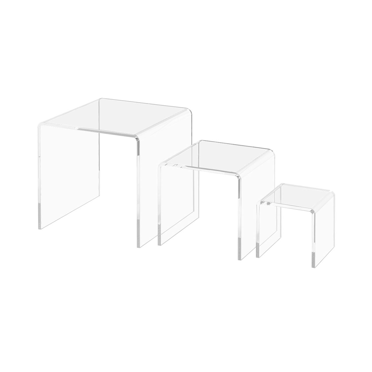 Three Piece Riser Display