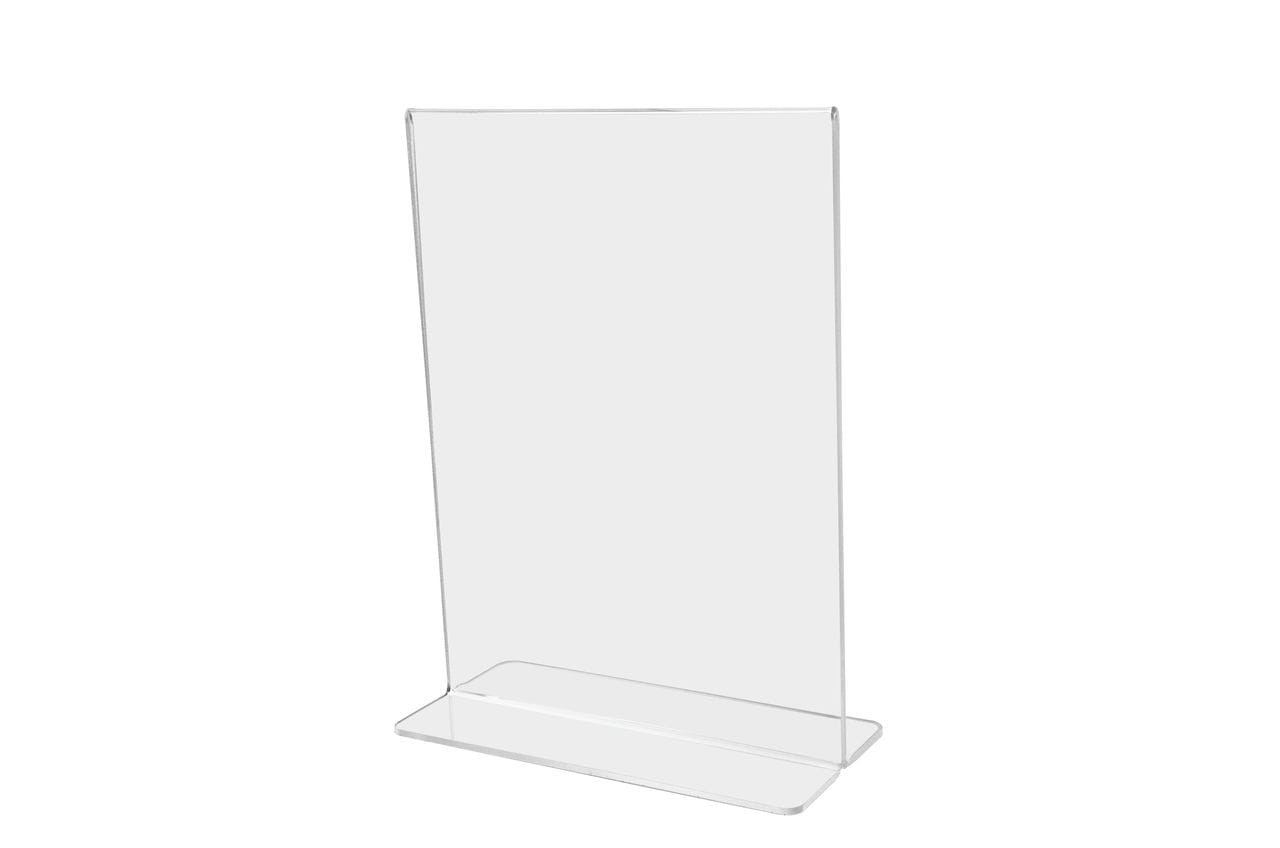 8.5 x 11 Clear Acrylic Bottom Load Plastic Display Sign Holder Frames Wholesale 