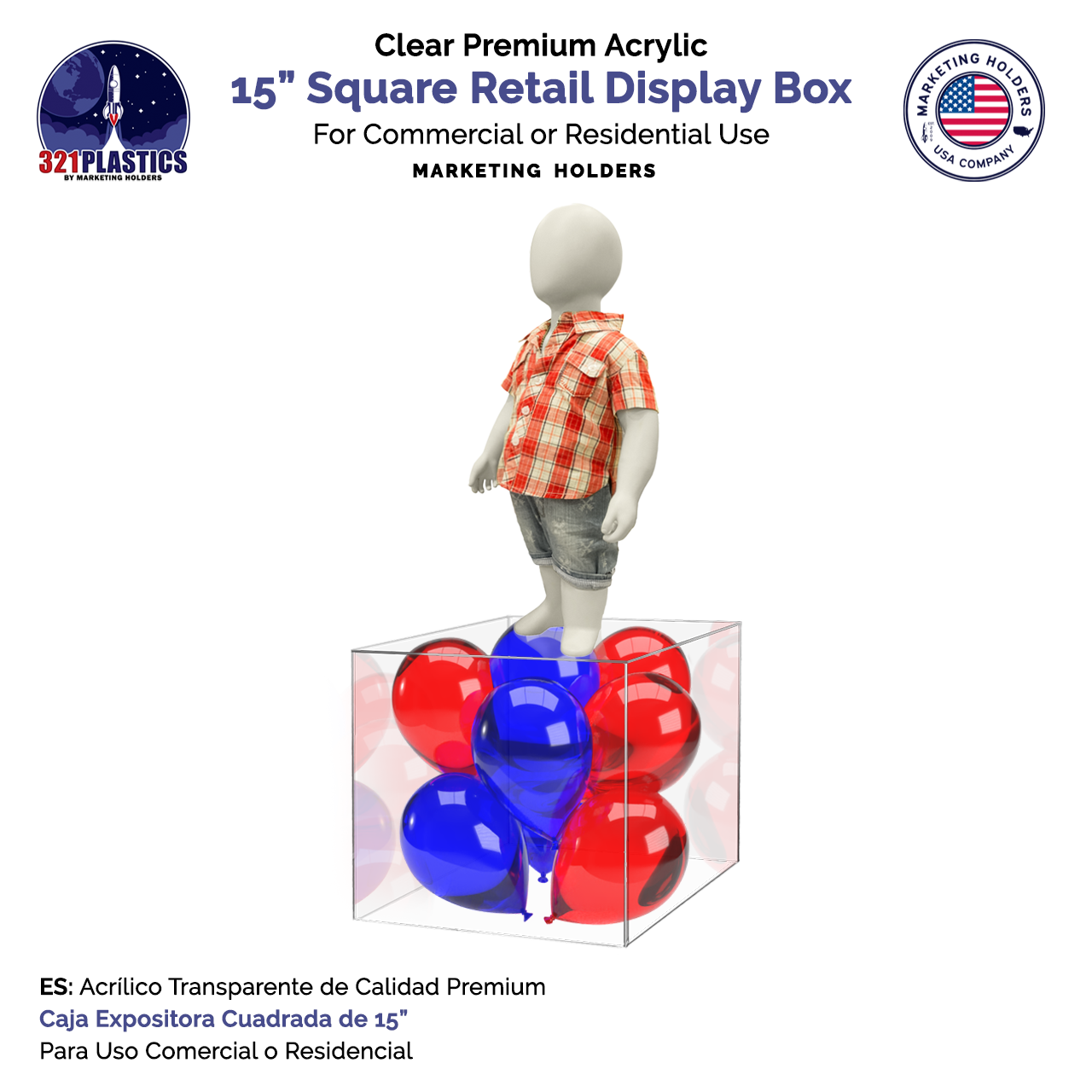 Retail Display Cube
