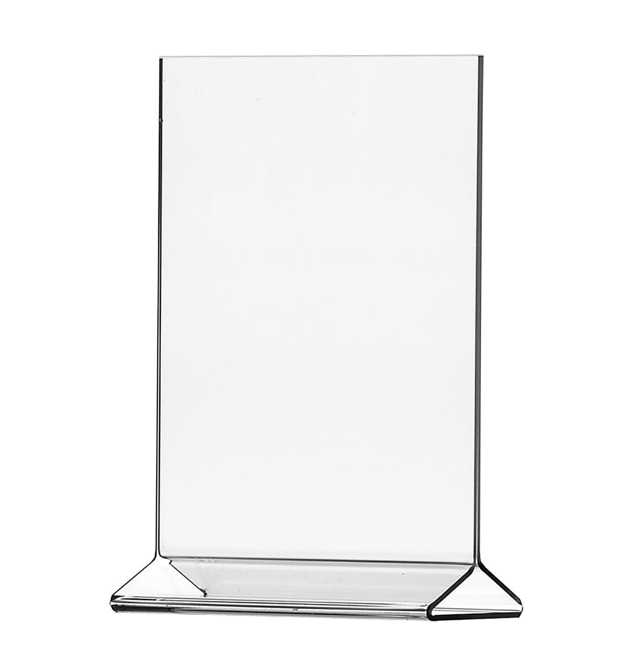 11W x 17H Sign Holder Tall Top Load Double Sided Table Tent