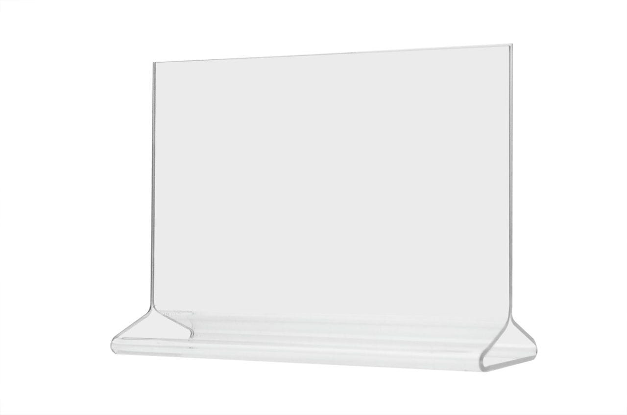 7W x 5H Sign Holder Top Load Double Sided Countertop Ad Frame