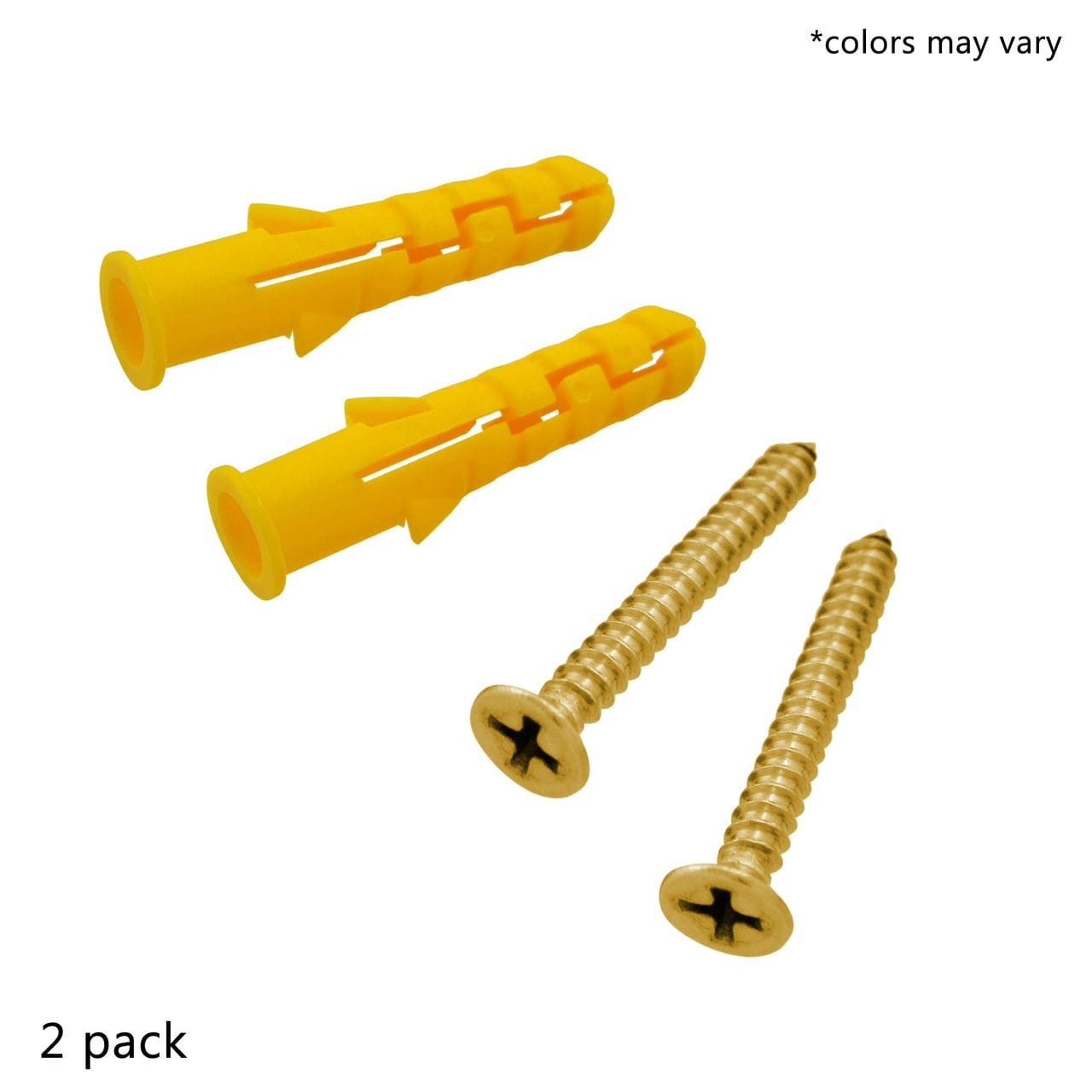 Screws with Drywall Anchors 2 Pack Sign Holder Accessories Hardware