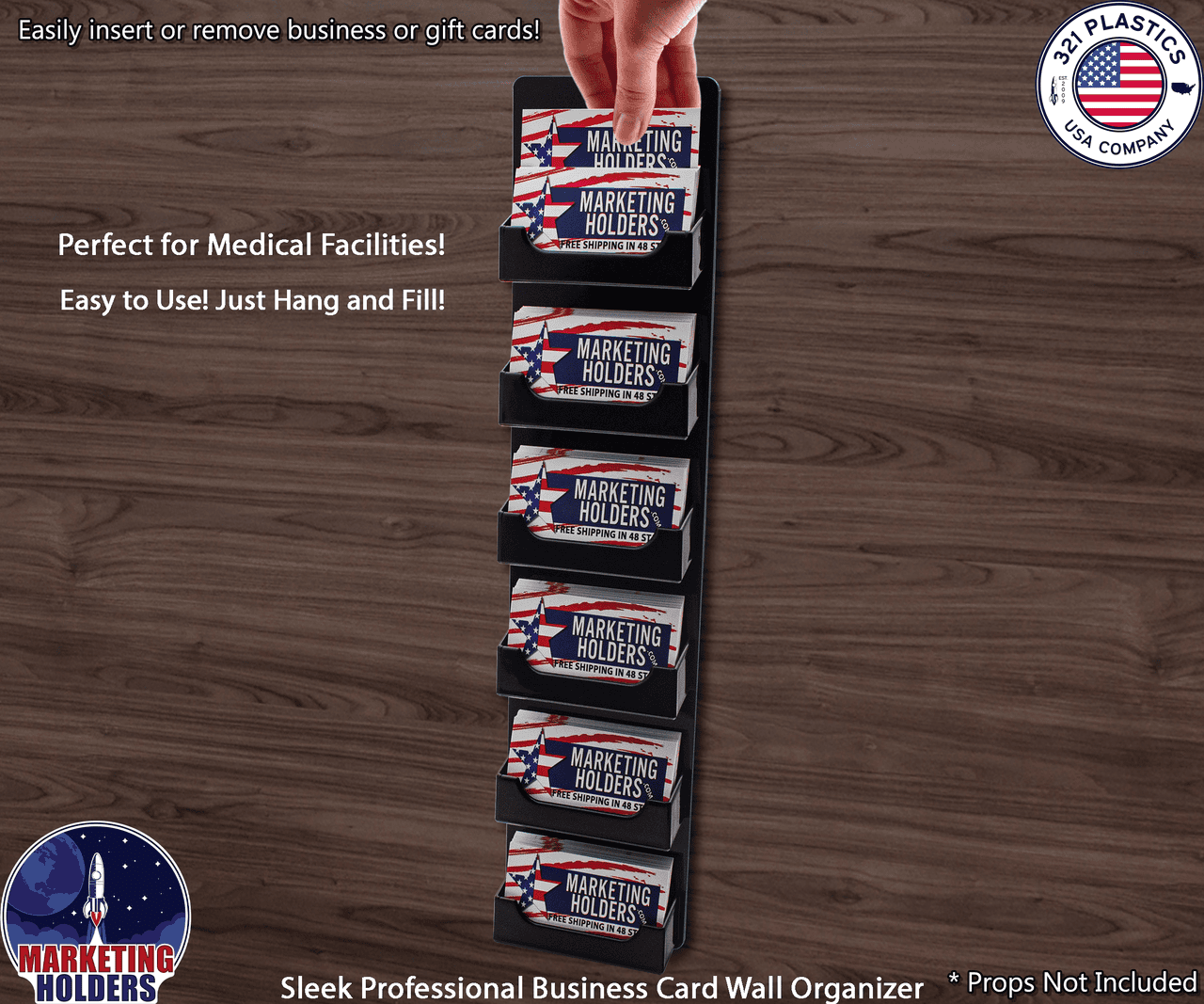 Take A Card Wall Rack