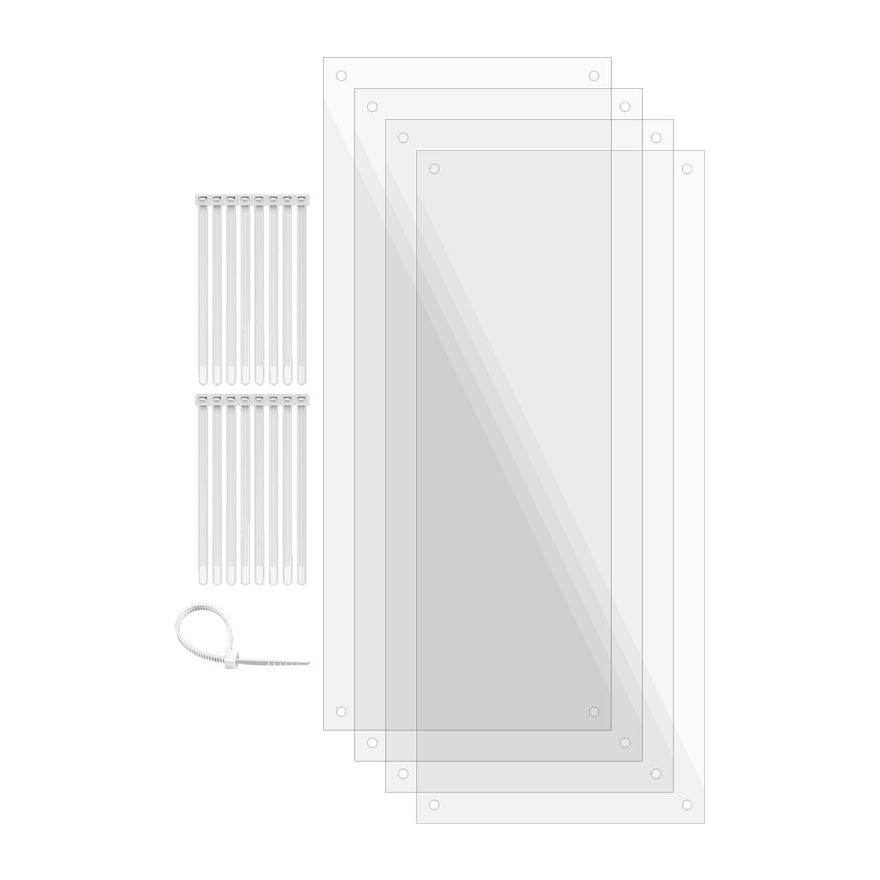 11 x 14 inch Rectangle Bird Cage Liner