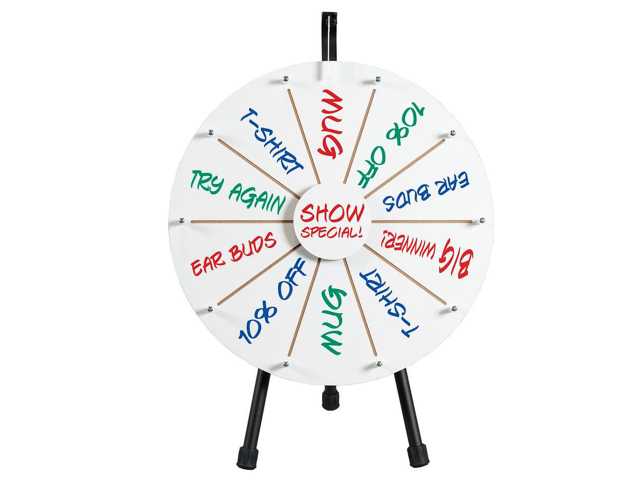 Magnetic Dry Erase Spinner Wheel - 1 magnetic spinner wheel