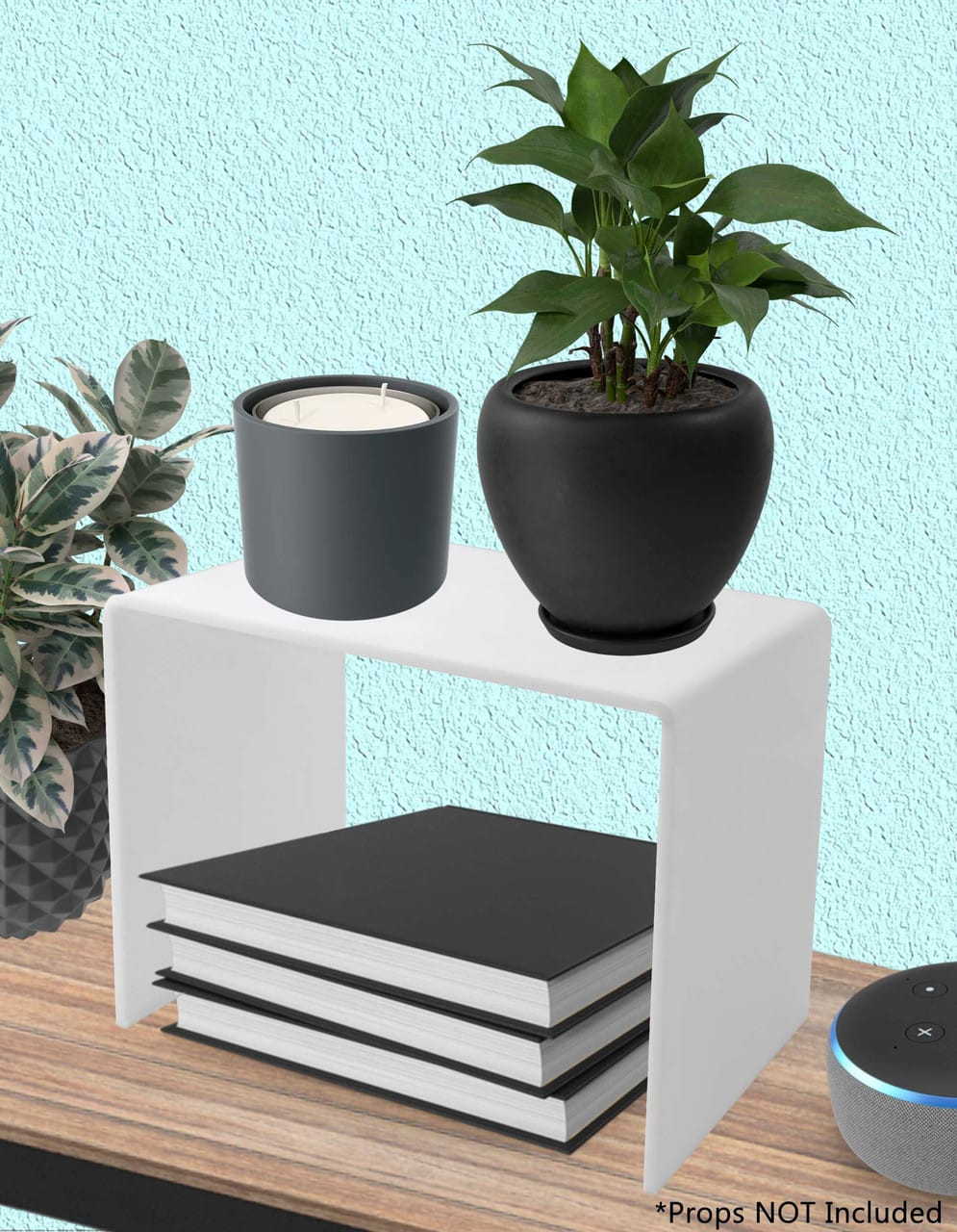 White Desktop Riser