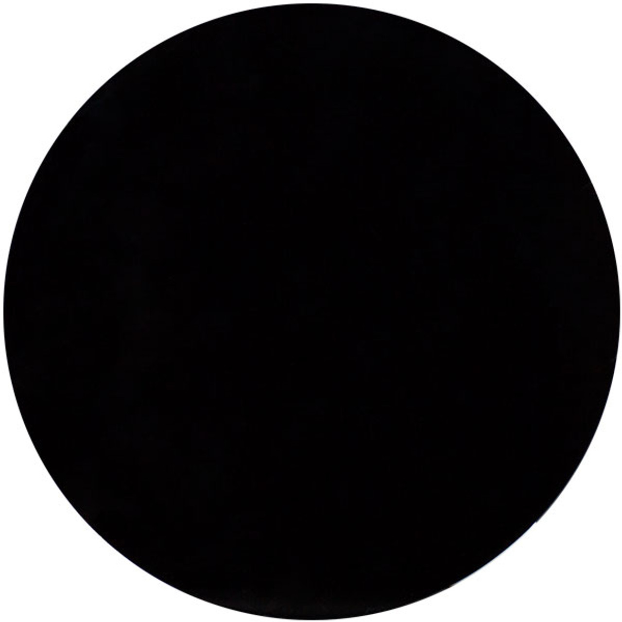 Black Acrylic Round Plexiglass Discs 0.220 Thick