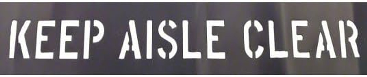 Keep Clear Painting Template