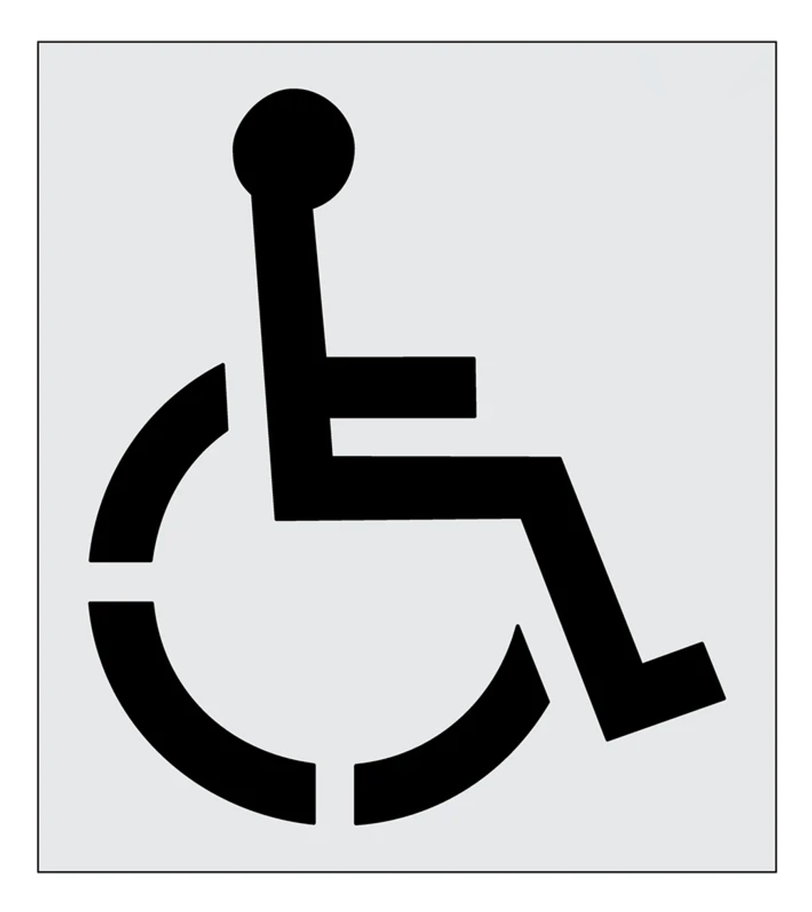 Handicap Stencil 48 handicap-stencil-48-symbol-ada-compliant-template