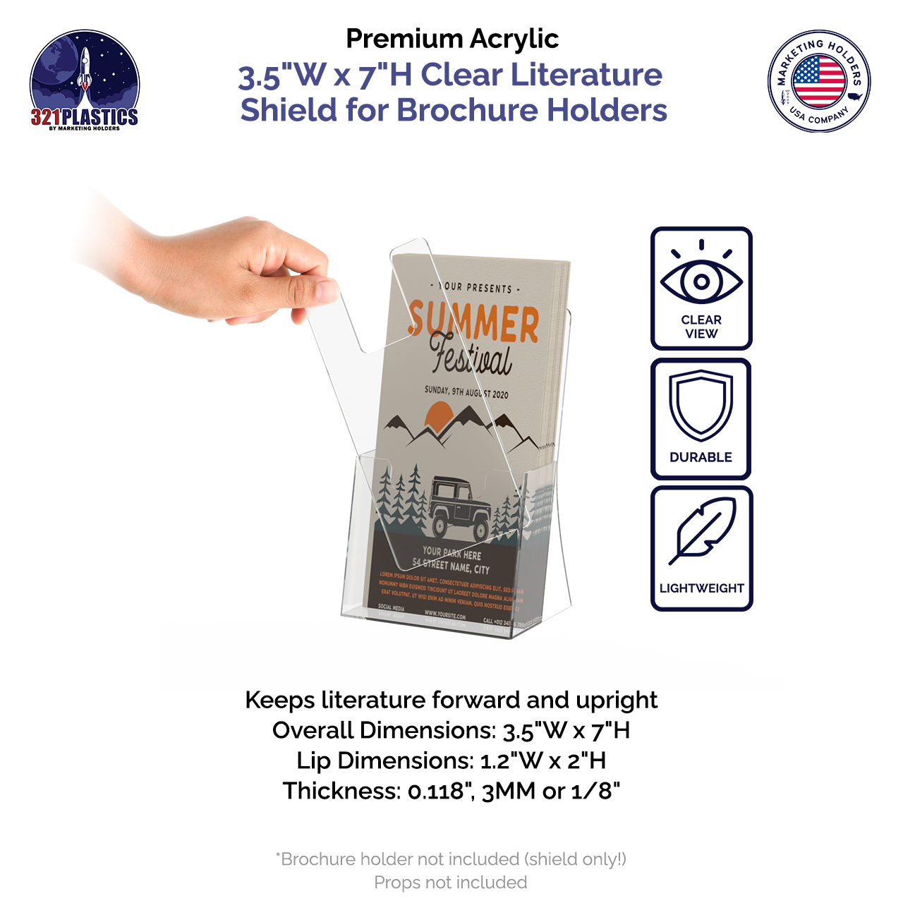 Brochure Shield