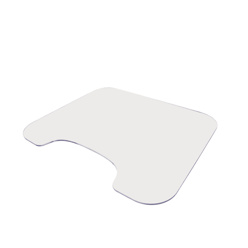 Twenty Two Inches Wide by Nineteen Inches Deep Clear Acrylic Laptop Lap Desk Study Desk Twenty Two Inches Wide by Nineteen Inches Deep Clear Acrylic Laptop Lap Desk Study Desk