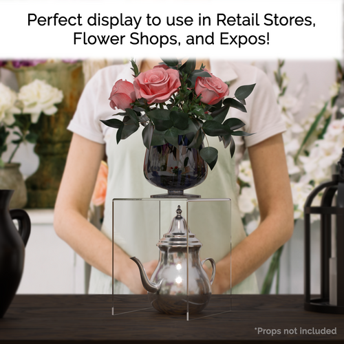 Clear Acrylic Riser Clear Acrylic Riser