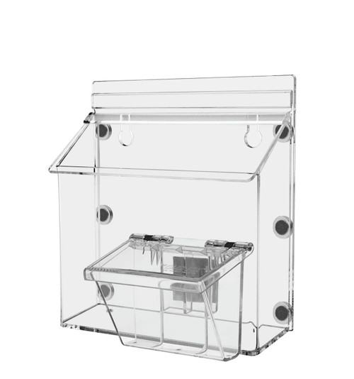 Seven by Five Magnetic Brochure Holder Outdoor Vehicle With Card Box Seven by Five Magnetic Brochure Holder Outdoor Vehicle With Card Box