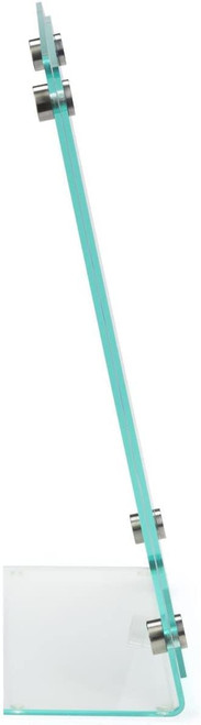 Side View Elegant Sign Frame Slanted Table Tent Display Side View Elegant Sign Frame Slanted Table Tent Display