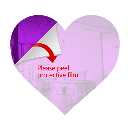 Purple Heart Mirror Purple Heart Mirror