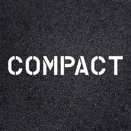 COMPACT Stencil Template for Parking Lots