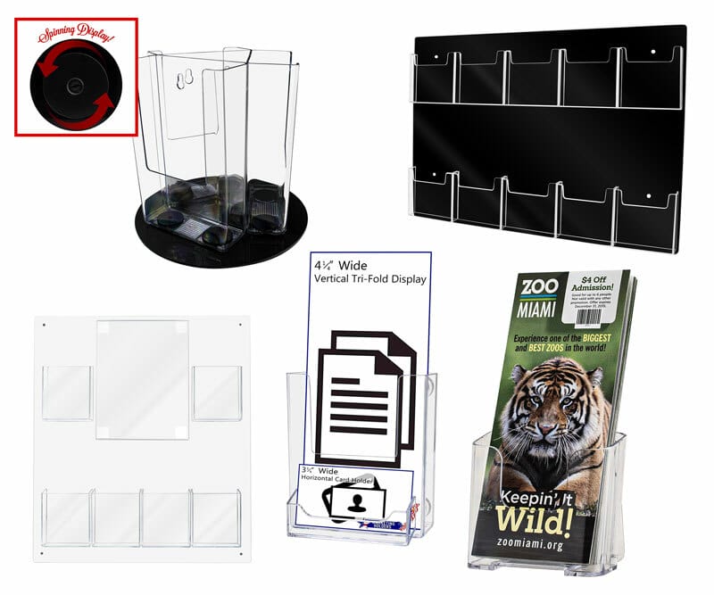 At The Zoo Rotating Spinning Display Stand Tabletop Counter