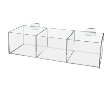 5 Compartment Storage Bin 19.5W Organizer Display