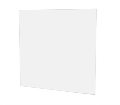 Acrylic Sheet Clear Plexiglass, 3mm (.118 Inch) Thick, 12 Inch x 12 In –