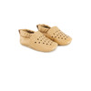 DIAMOND perforated tan - profile view
