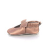 BAILARINA metallic pink soft sole shoe inside picture