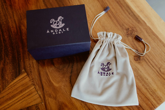 packaging - velvet bag & rigid carton box