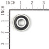 Briggs & Stratton 7012312Yp Bearing, 9/16 Id