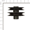 Briggs & Stratton 7041822YP Pulley, Engine