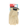 Makita T-04195 100% Genuine Leather Cow Driver Gloves (Large)