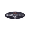 Kohler 32 113 120-S Label, 7000 Series (725Cc Bad