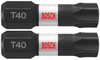 Bosch ITT40102 Impact Tough Torx #40 1" 2Pk