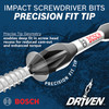 Bosch ITDT10202 Driven Impact T10 2" 2Pk