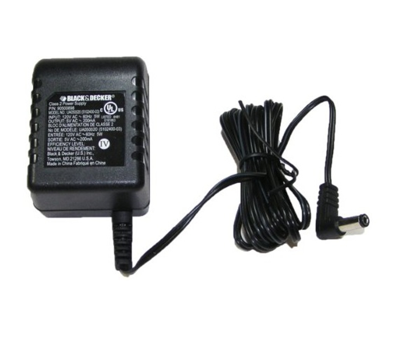 Black & Decker 90500898-01 Charger - PowerToolReplacementParts