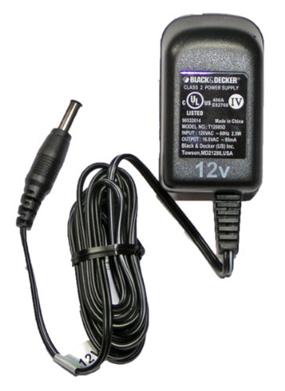 UL 12V AC Adapter Charger For Black & Decker Cordless Drill