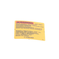 Dewalt N439105 Warning Label