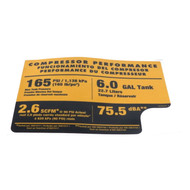 Dewalt N339059 Label