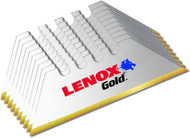 Lenox 20350Gold5c Lenox Edge Gold5c Bimetal Utility 5/Pk 2 Pack