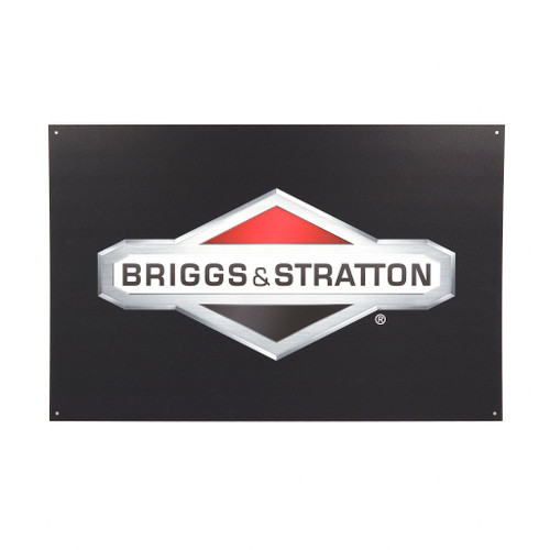 Briggs & Stratton AM9873A Blk Alum Logo Sgn 3X2