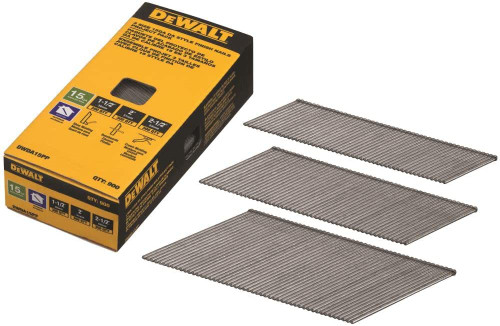 Dewalt DWDA15PP 15GA FINISH NAILS