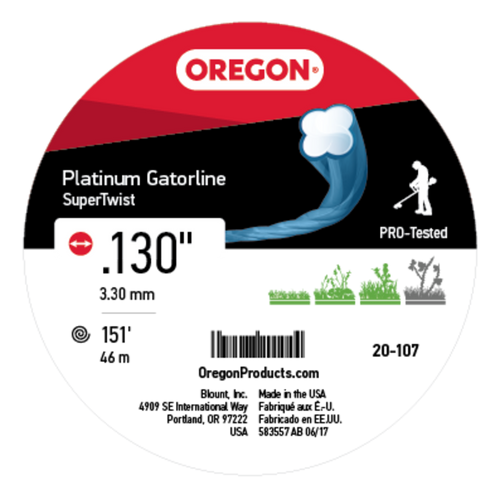 Oregon 20-107 Trimmer Line Platinum .1[931]