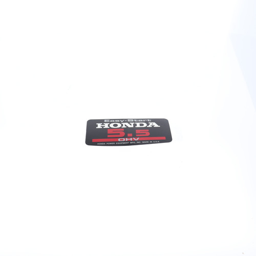 Honda 87101-ZE7-W12 Emblem (5.5 Es)