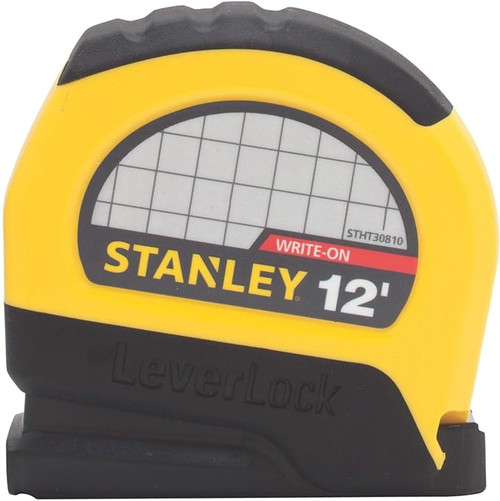 Stanley STHT30810 ST TAPE CD 12FT 1/2IN LEVERLOCK