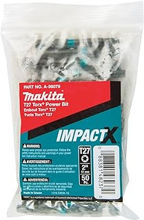 Makita A-99079 Impactx™ T27 Torx® 2″ Power Bit