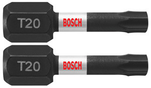 Bosch ITT20102 Impact Tough Torx #20 1" 2Pk