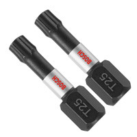 Bosch ITT25102 Impact Tough Torx #25 1" 2Pk