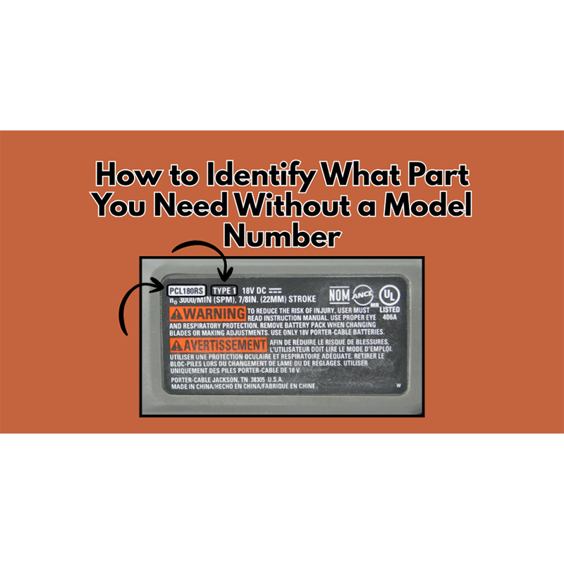 How to Identify What Part You Need Without a Model Number ...