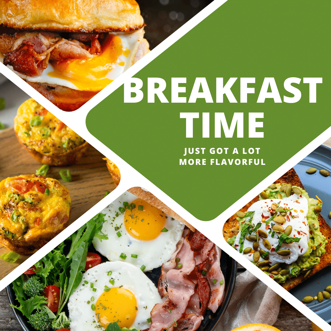 Breakfast now more flavorful!