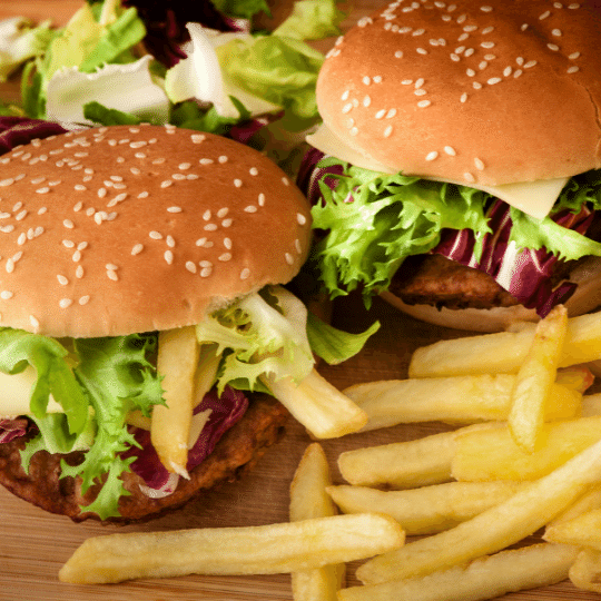 Hamburgers with ChileAzteca